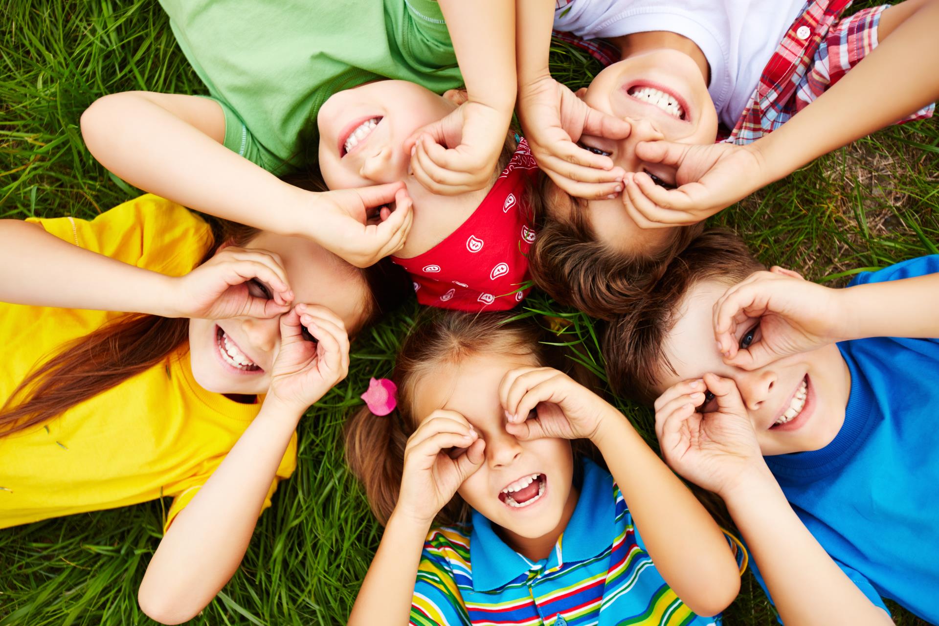 children outdoors