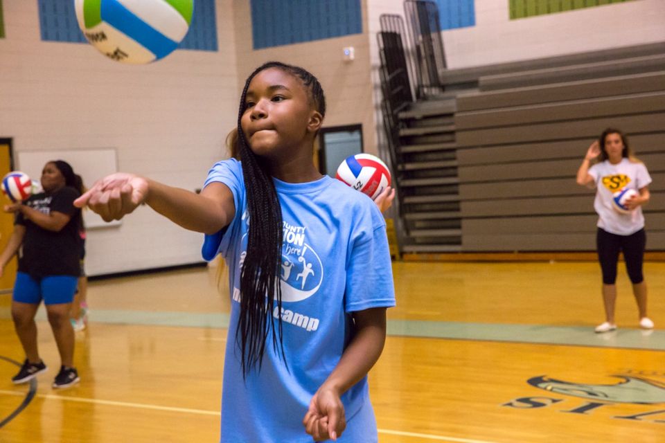 co-ed volleyball skills